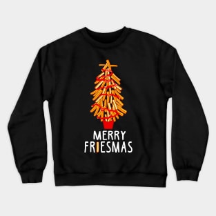 Funny Christmas Men Kids Women French Fries Ugly Christmas Crewneck Sweatshirt